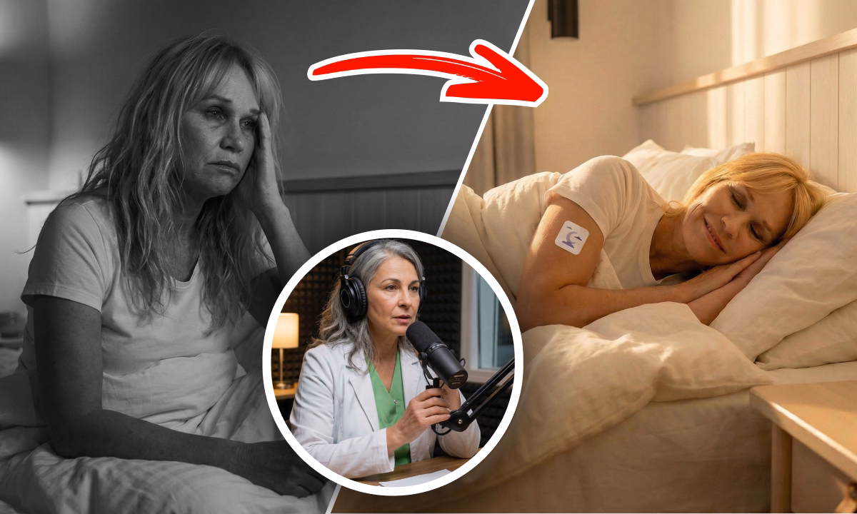 Why Women Over 50 Wake Up Exhausted No Matter How Early They Go To Bed — And The Melatonin-Free Patch That's Finally Changing That